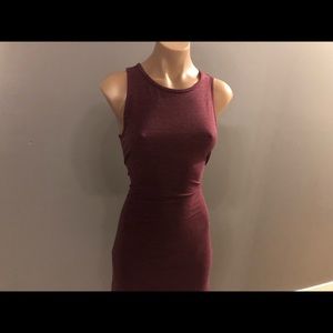 Cotton On Maroon Sexy Tight Dress